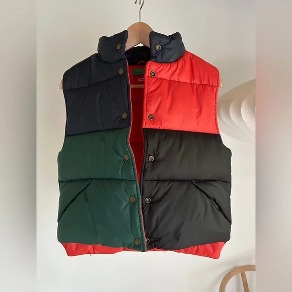 Clare V Colorblock Puffer Vest - Picture 1 of 4